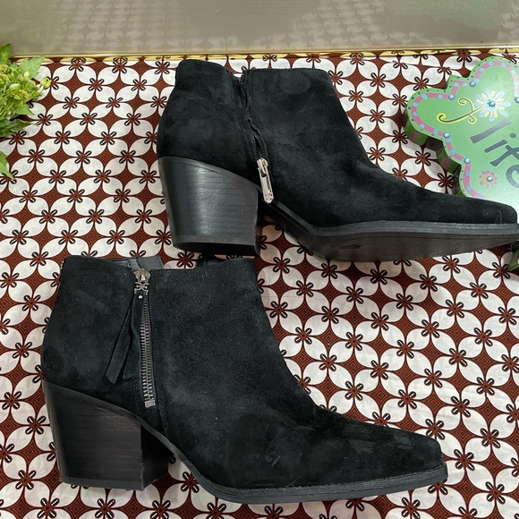 Sam Edelman Suede Booties - Picture 1 of 11